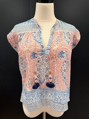 Alicia Bell Aubrey Silk Cotton Top Small - Light material and gorgeous! Like New